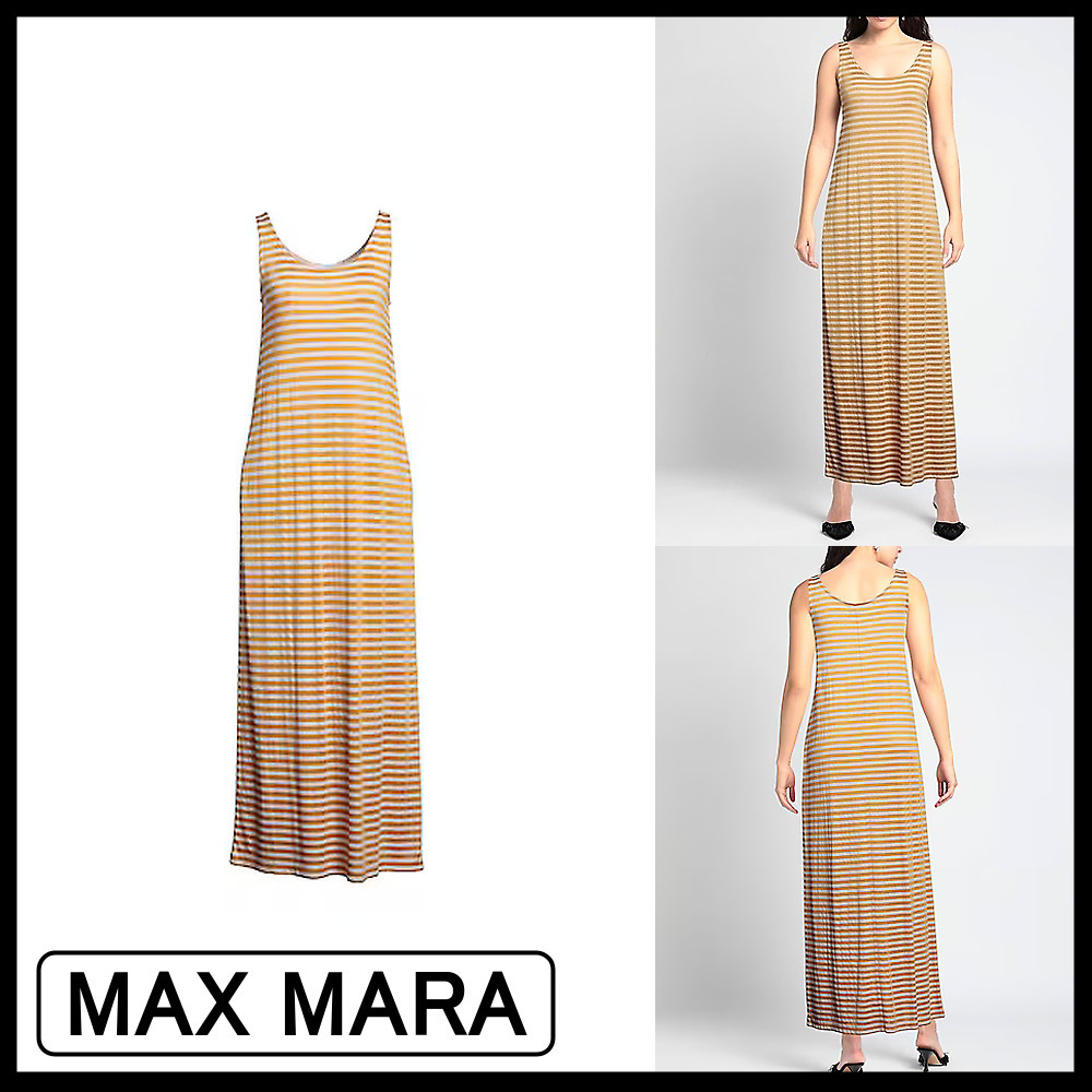 【MAX MARA】サマードレス マスタード