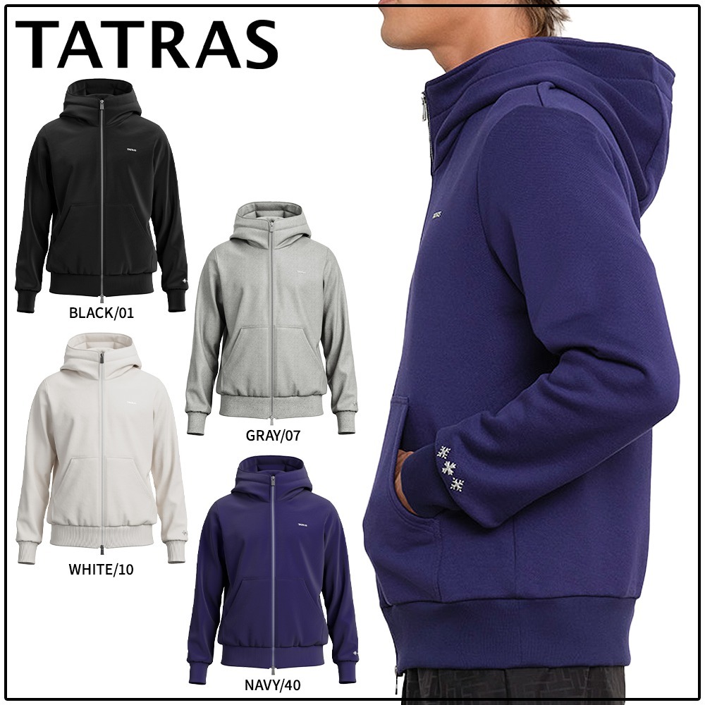 国内即発 定番【TATRAS】FELDA フェルダ ジップアップパーカー