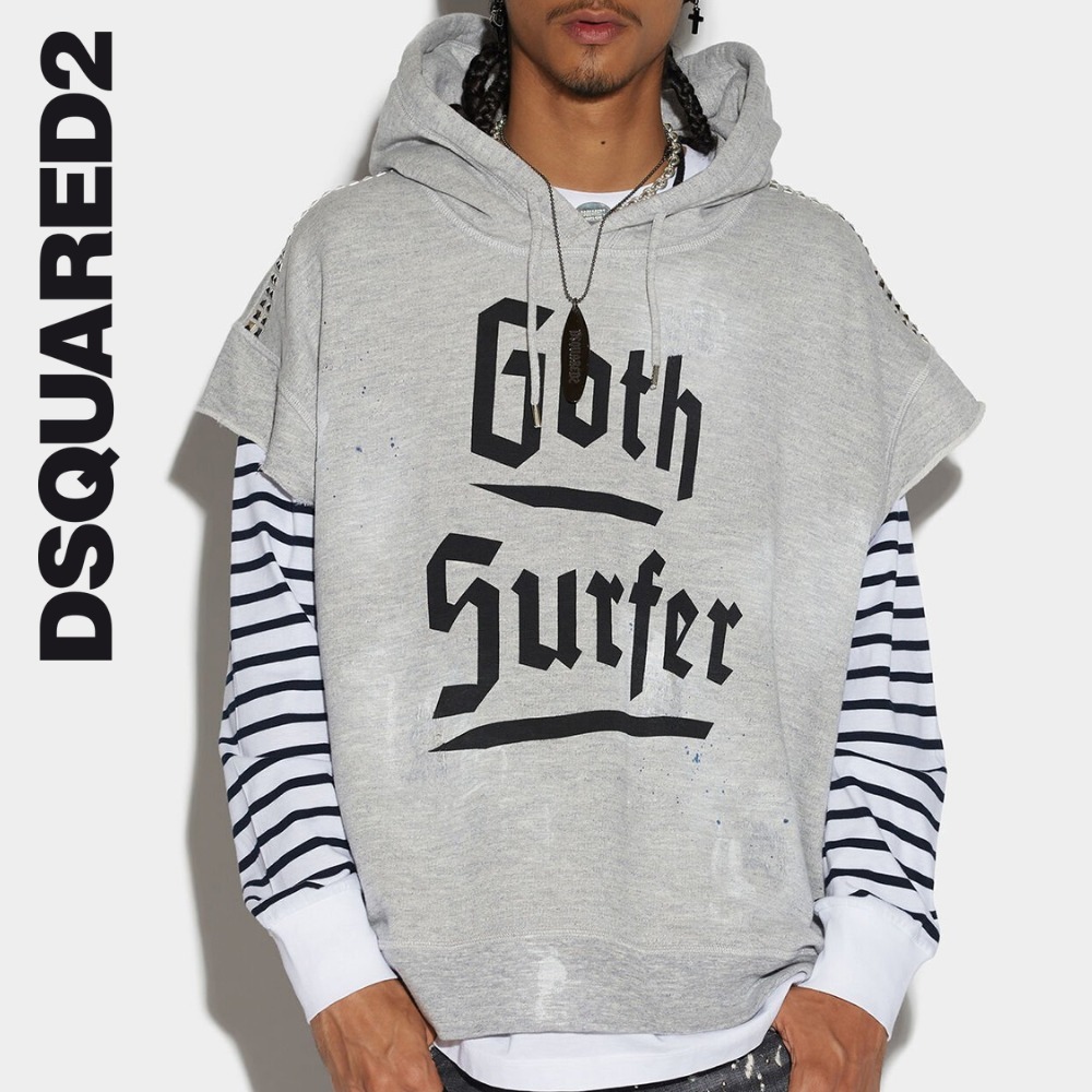 関税送料込♪DSQUARED2/Goth Surfer Adriana Hoodie