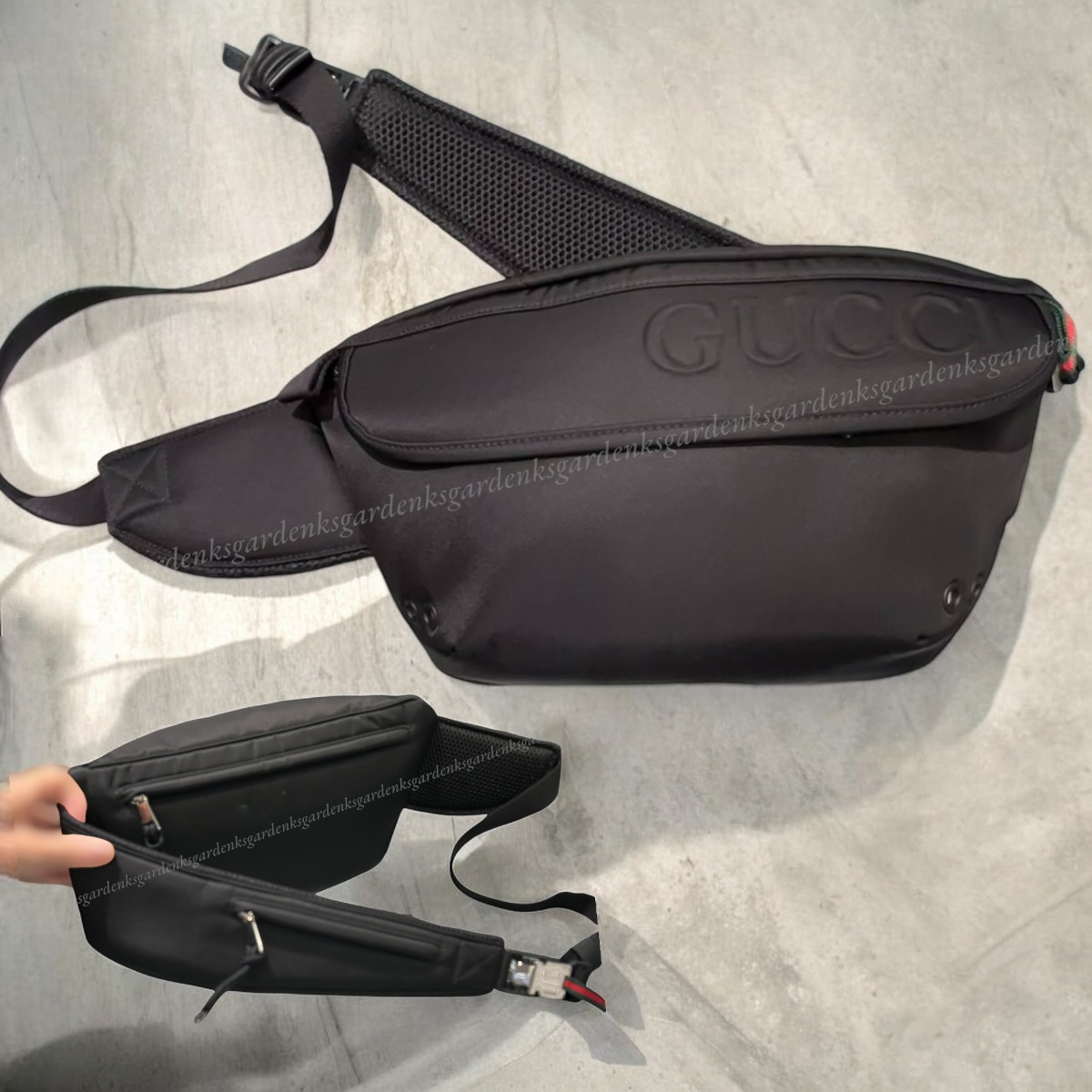 限定！すぐ届く！GUCCI ロゴ スモールベルトバッグ