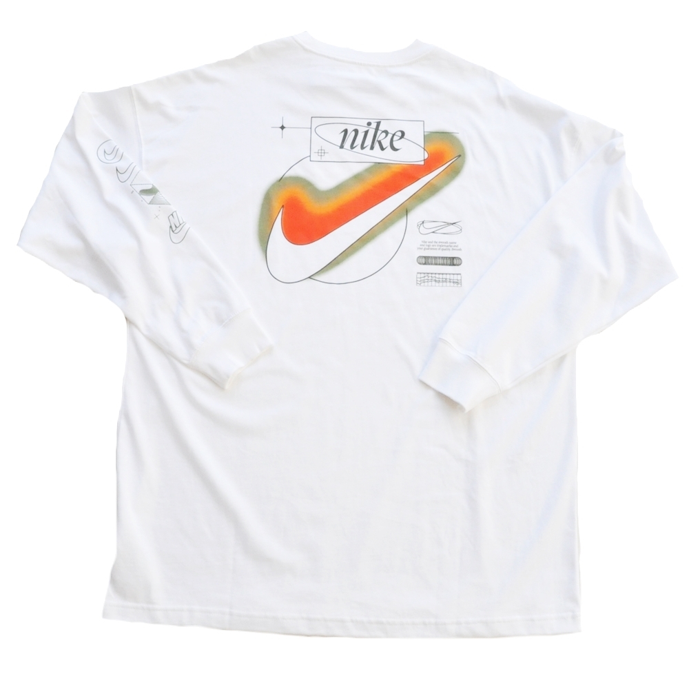 Tシャツ・カットソー NIKE / NSW SWOOSH LOGO OVER SIZE FIT LONG SLEEVE T-SHIRT