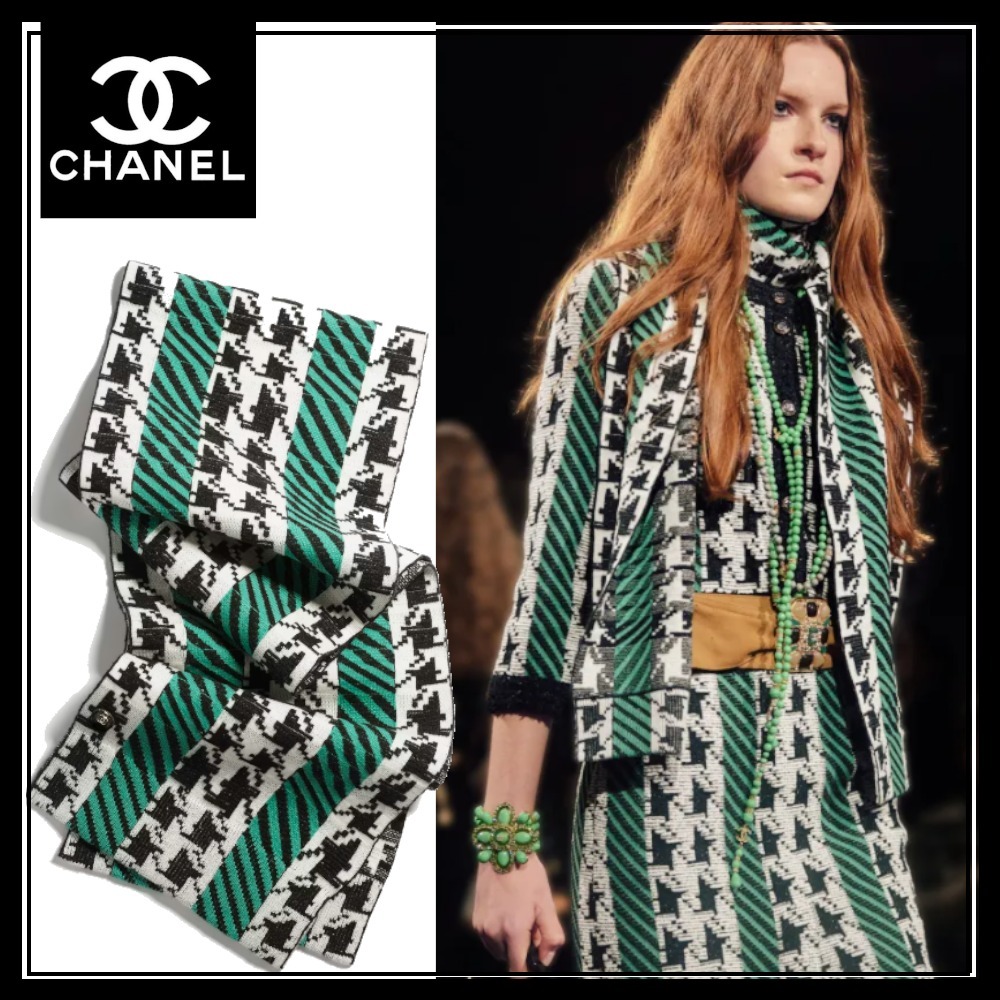 ＊エレガントで可愛い♪＊【CHANEL】シャネル スカーフ