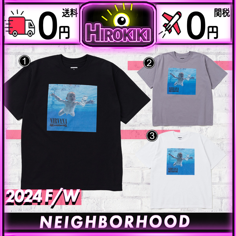 【本物保証 /関税・送料無料】NEIGHBORHOOD x NIRVANA Tee