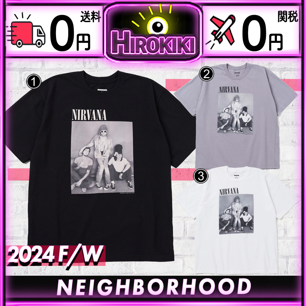 【本物保証 /関税・送料無料】NEIGHBORHOOD NIRVANA Tee