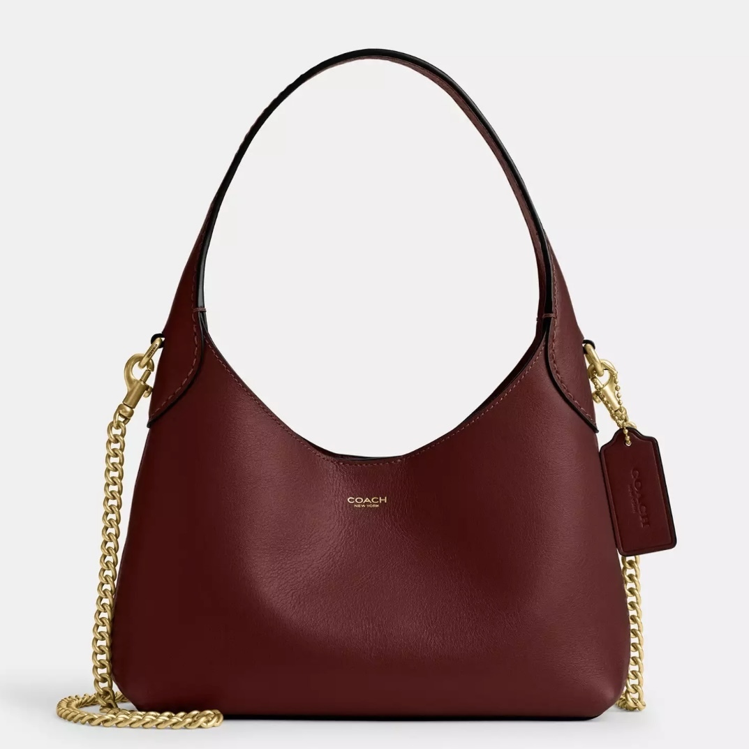 【COACH】チェーンストラップ付き♪ ブルックリン ショルダー 23 COACH】チェーンストラップ付き♪ ブルックリン ショルダー 23