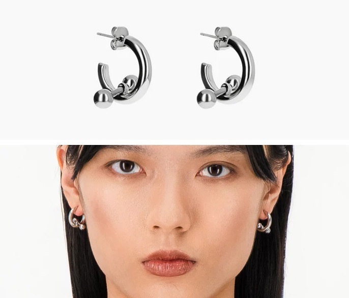 フランス発☆Justine Clenquet☆ Louisa フープピアス