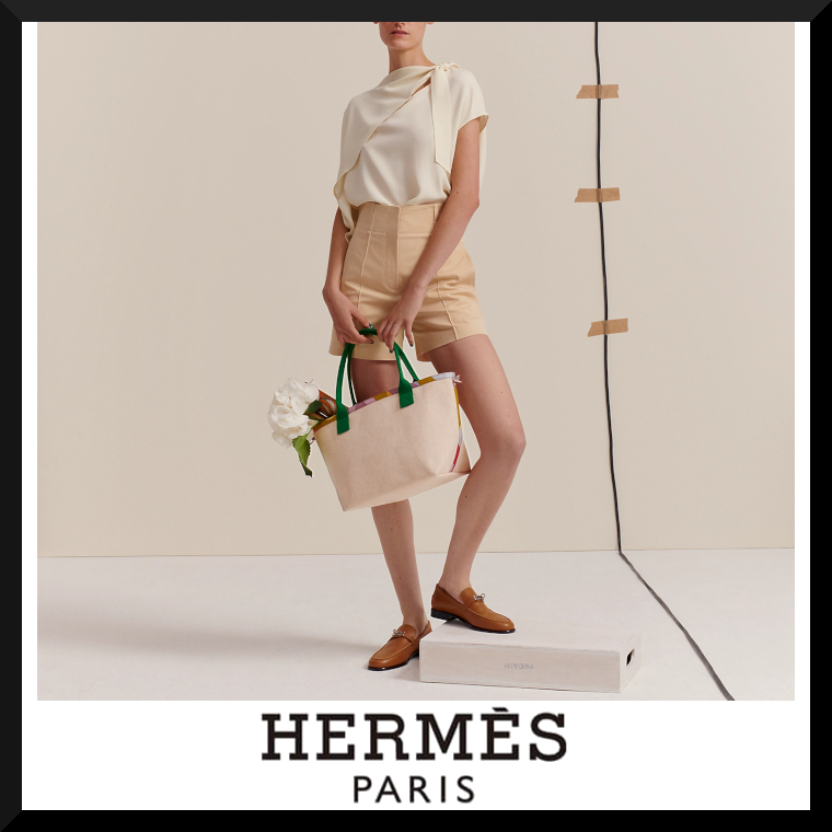 《お洒落★》HERMES So canvas bag