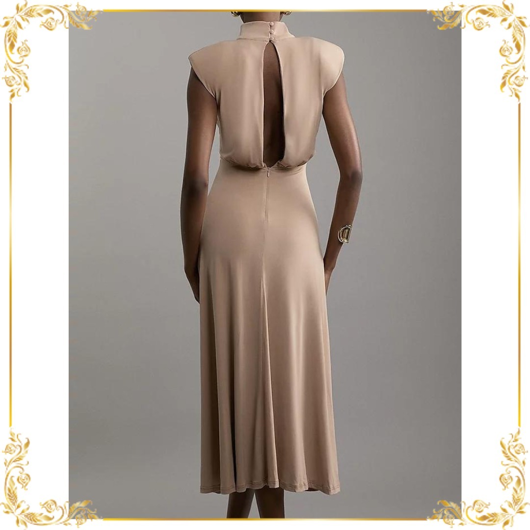 Karen Millen ドレス ドレープ クレープ コルセット○関送無料○ Karen Millen ドレス ドレープ クレープ コルセット○関送無料