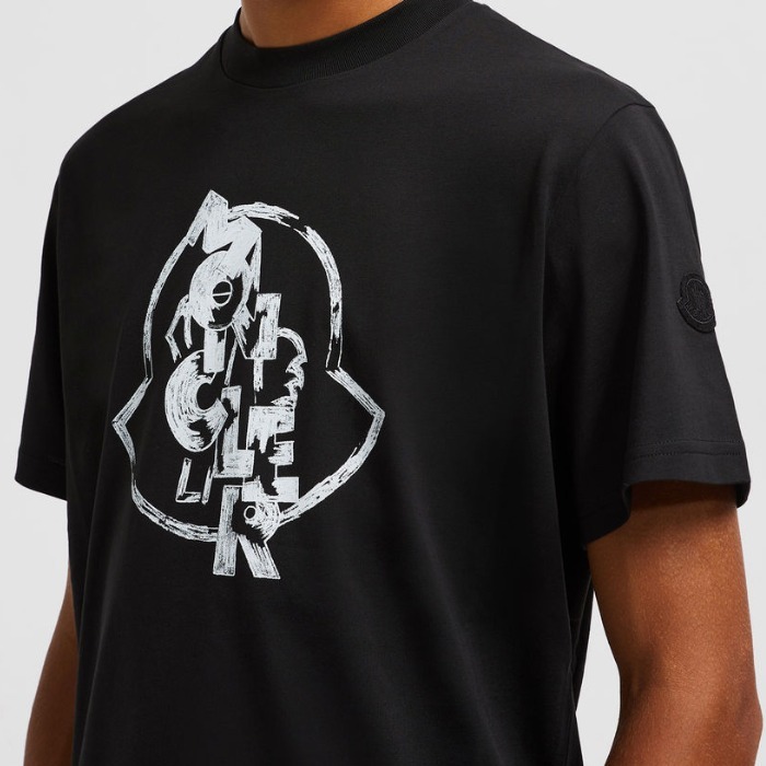 パリ直営店買付！【MONCLER】デザインロゴTシャツ
