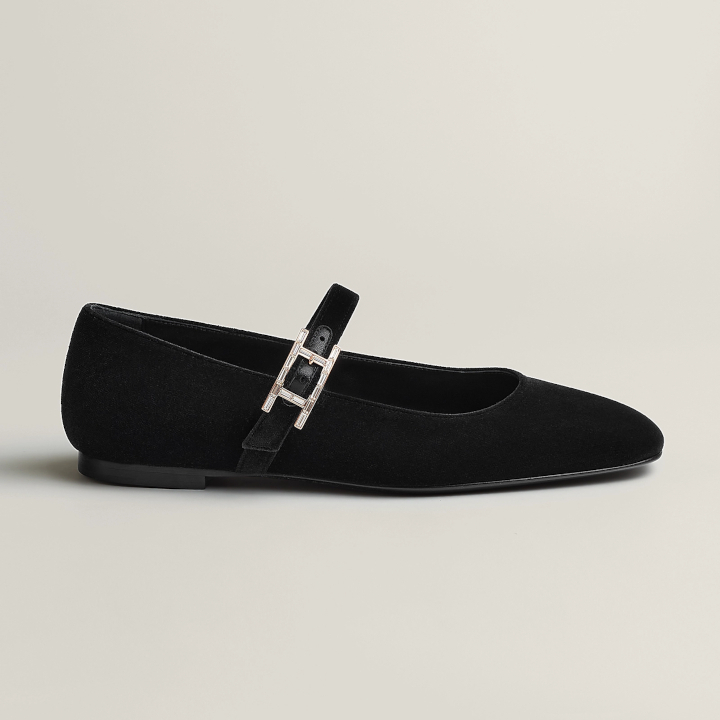 《エレガントな一品★》HERMES Jane ballet flat
