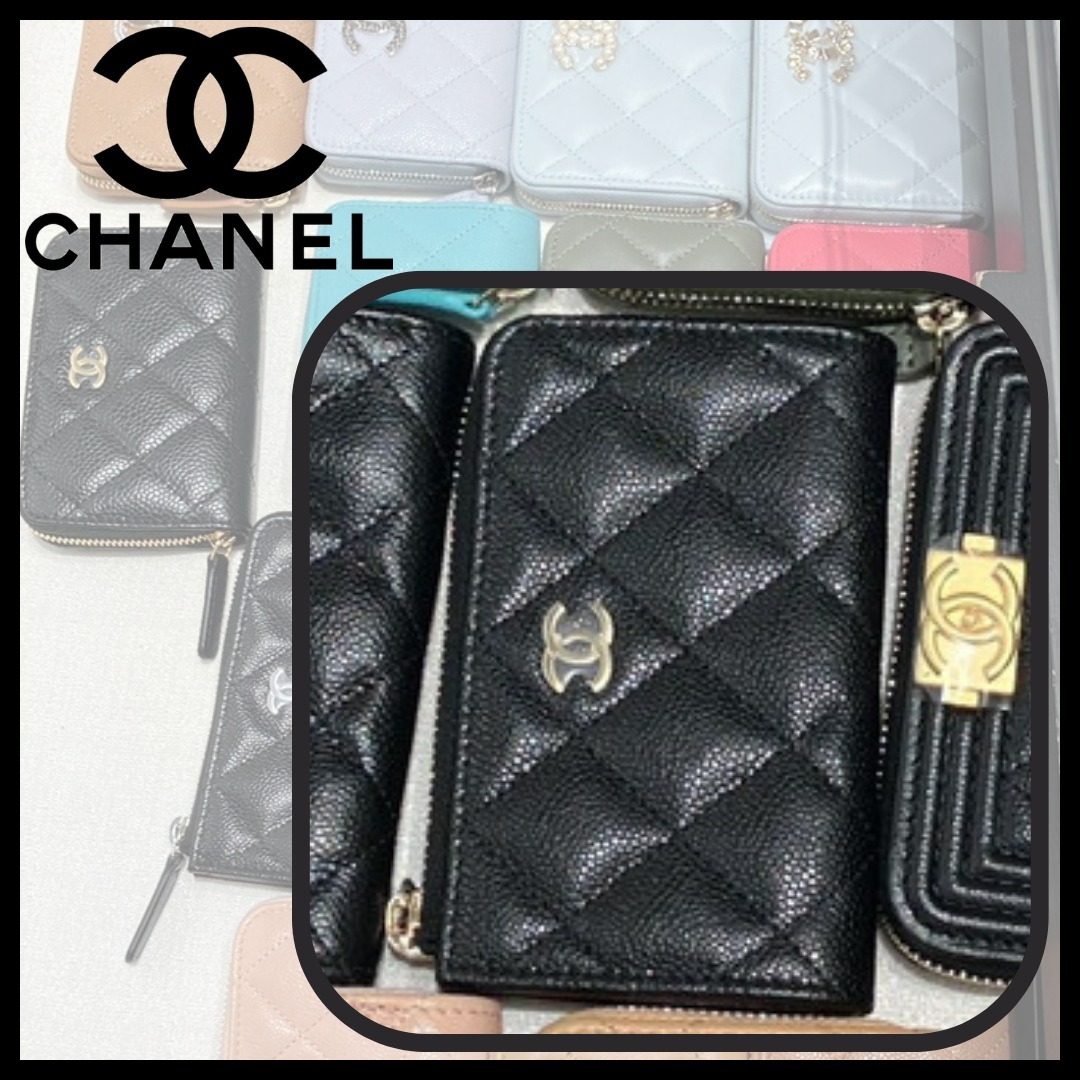 【CHANEL】コンパクトサイズ♪コインケース