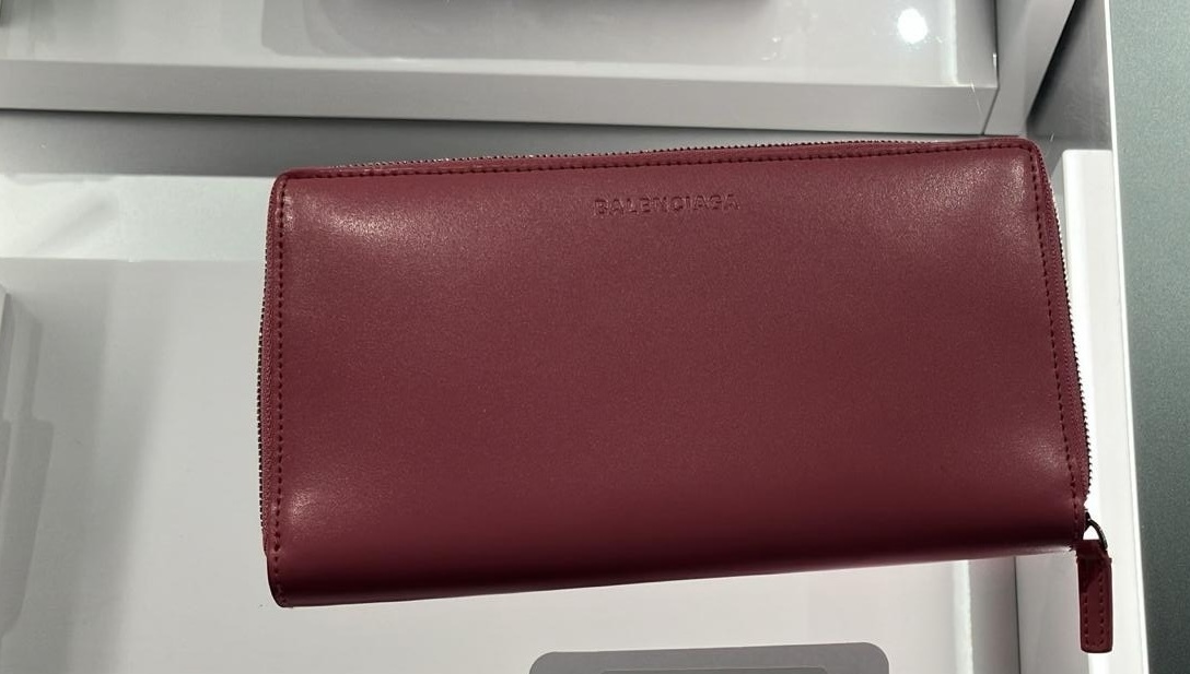 【BALENCIAGA】 SHINY BOX CALF 長財布★関税送料込み