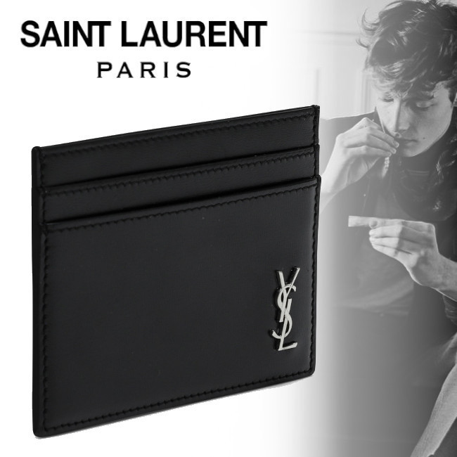 ✨極美品　付属品完備✨サンローラン　マネークリップ　YSL ロゴ　ブラック 極美品】サンローランパリ マネークリップ YSLロゴ タイニー