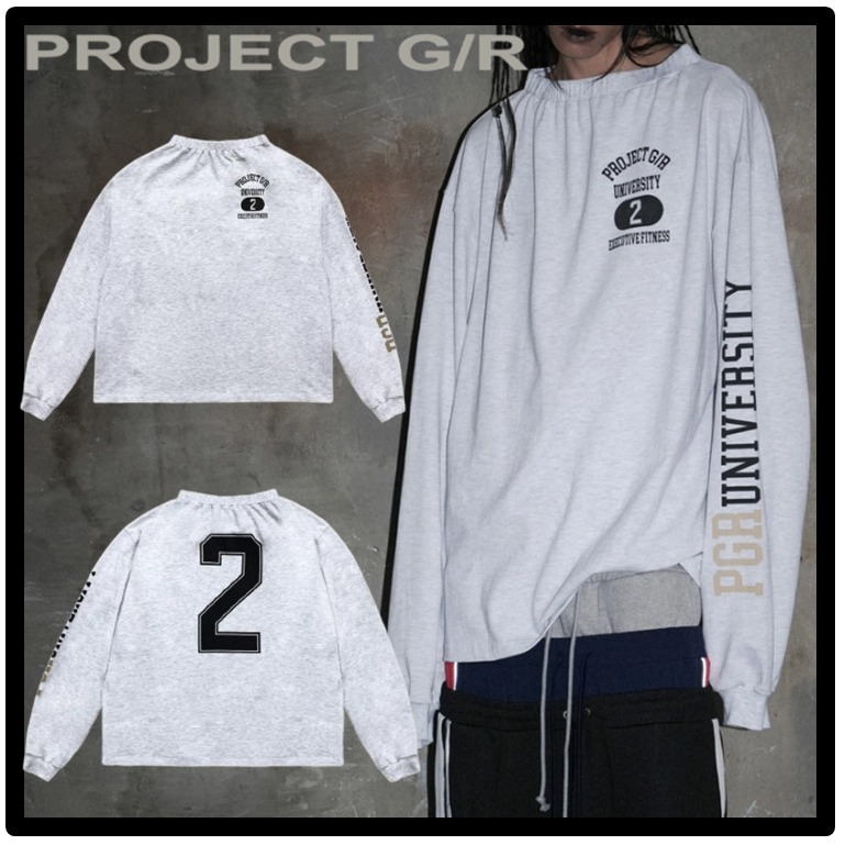 ★送料・関税込★Project G/R★Long Sleeve Skirt★Light Grey★