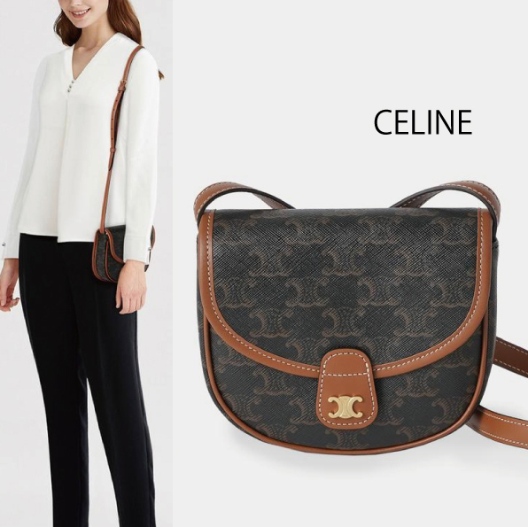 【CELINE】Mini Besace トリオンフキャンバス ミニ ブザス