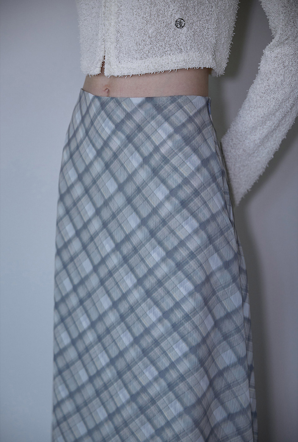 ★Rose Frantz★ Check Maxi ロングスカート (2色) ☆Rose Frantz☆ Check Maxi ロングスカート (2色) (Rose Frantz