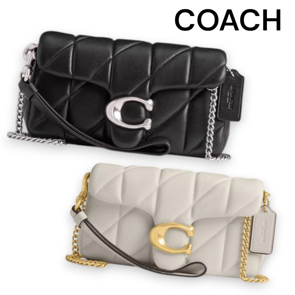 【Coach】ピローキルティング タビー クロスボディリストレット