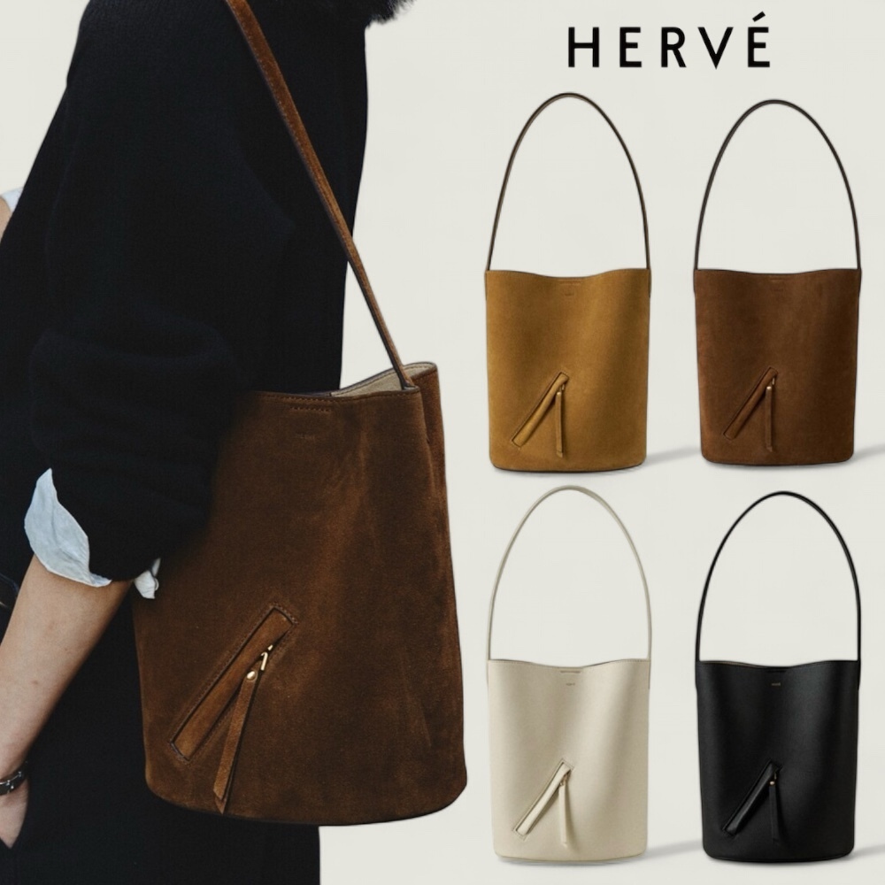 ハンドバッグ HERVE MAILO BAG LEATHER_4COLORS
