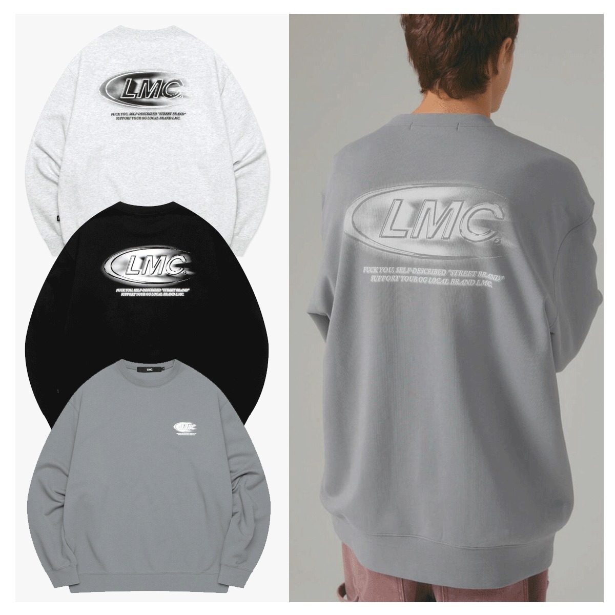 スウェット・トレーナー LMC CREW SWEATSHIRT SA241