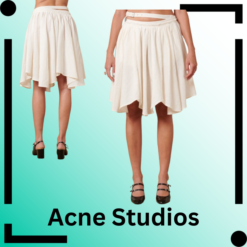 Acne Studios♦ミドル丈フレアスカート