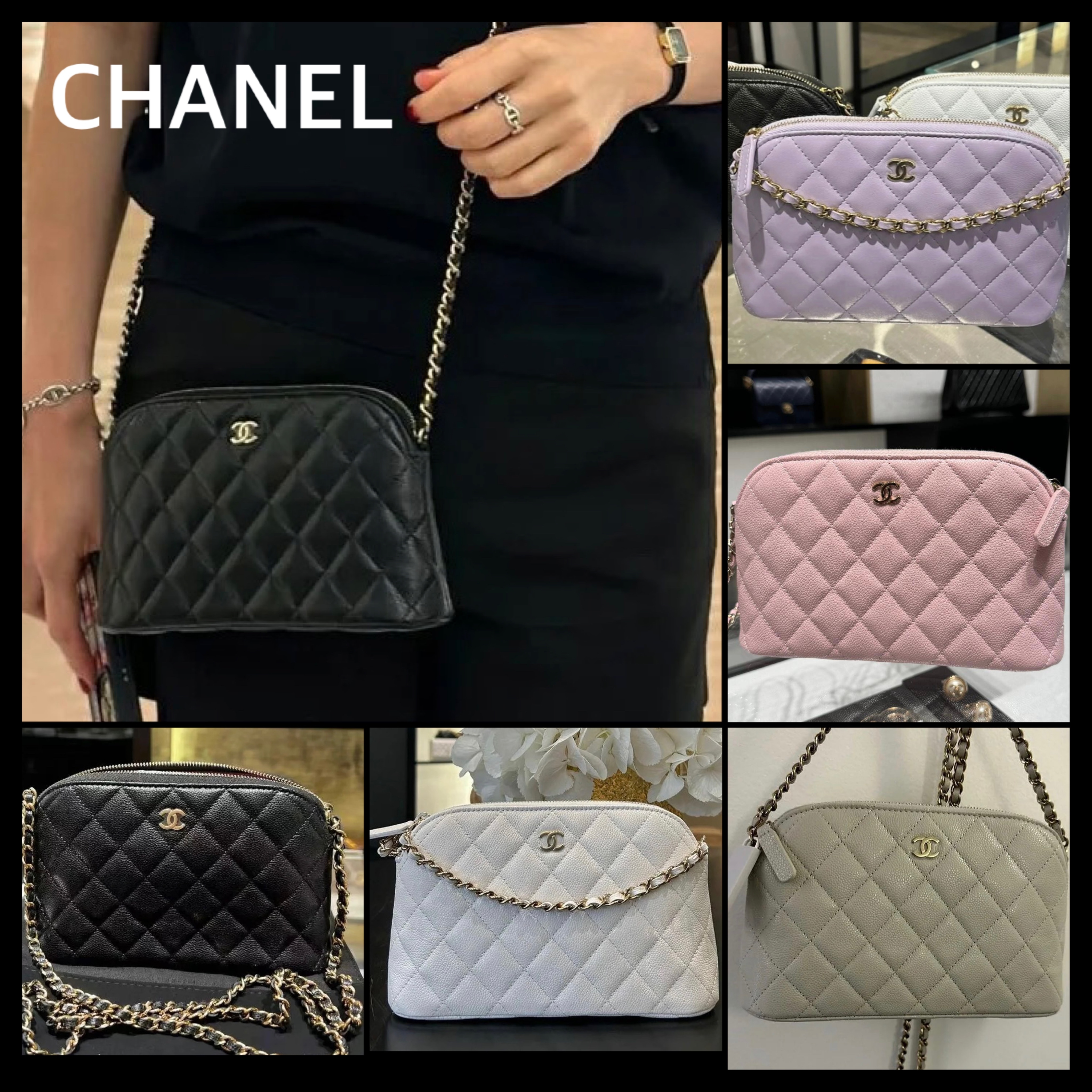 【CHANEL】バッグ クラシック チェーン クラッチ