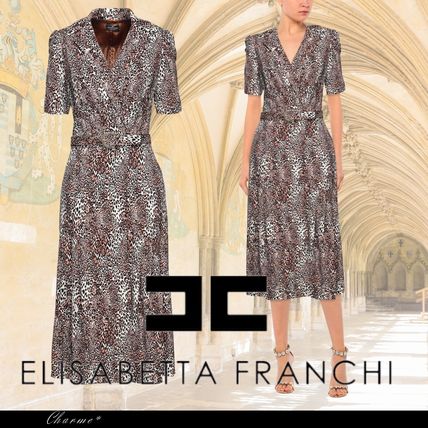 レオパード（ヒョウ柄） ELISABETTA FRANCHI(エリザベッタ