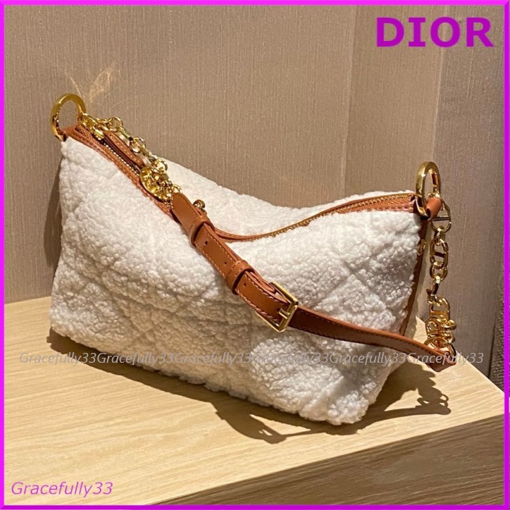 【新作お洒落ファー♪】 DiorStar ホーボーバッグ
