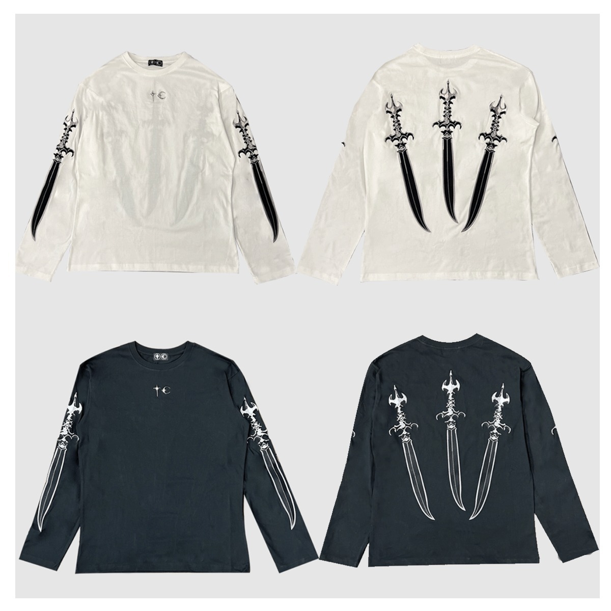 Tシャツ・カットソー THUG CLUB Arab Sword Sleeve 4FK1756
