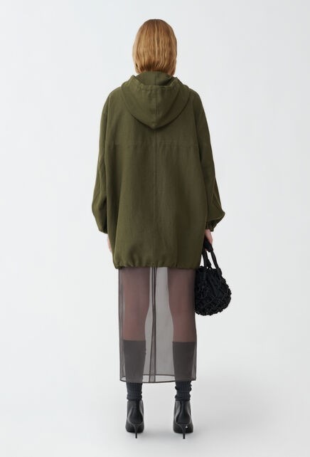 《送料無料》FABIANA FILIPPI Vintage wool windbreaker