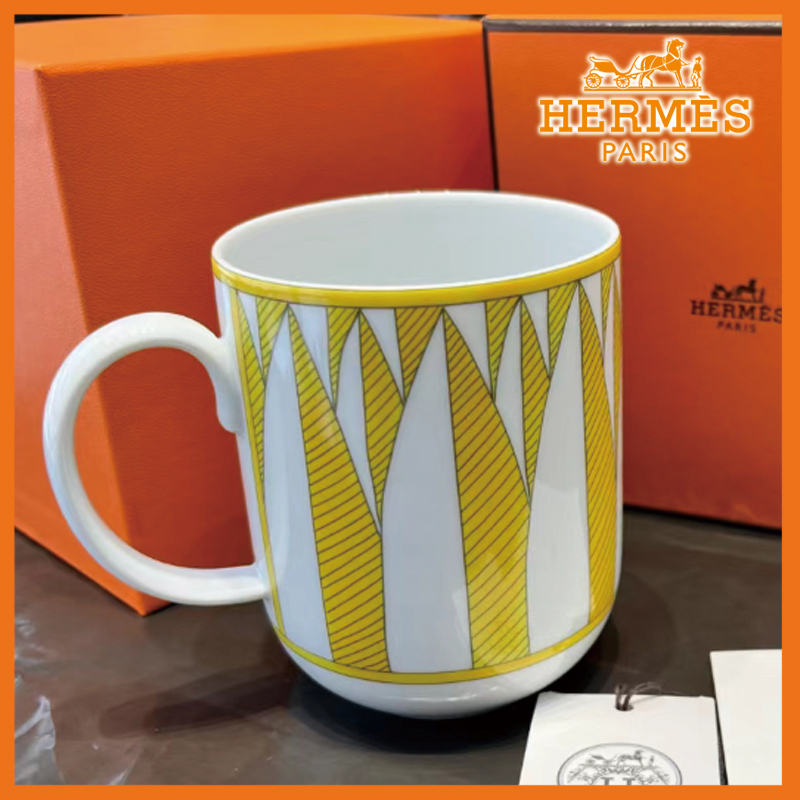 国内発送【ギフトにも最適】HERMES マグ Soleil d'Hermes No2