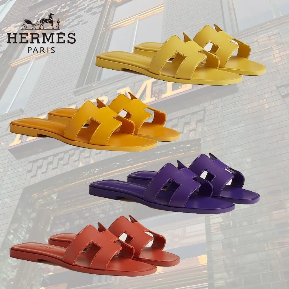 【コーデのポイントになる♪】HERMES サンダル≪オラン≫