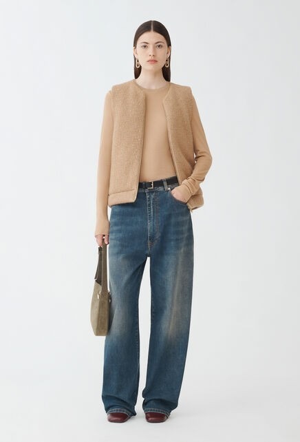 《送料無料》FABIANA FILIPPI Down vest with sequins,