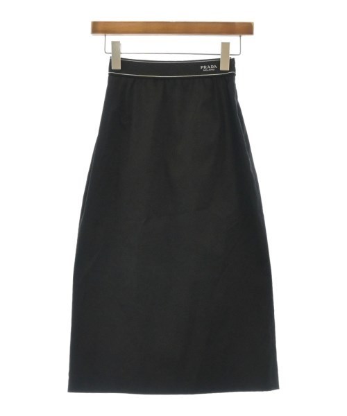 PRADA プラダ ロング・マキシ丈スカート 黒 4103724G0157