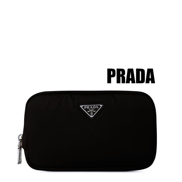 PRADA ポーチバッグ ブラック 関税送料込み