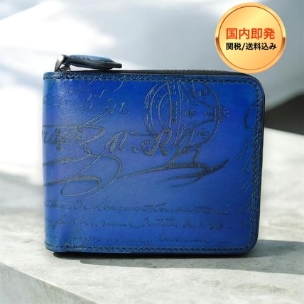 【国内即発】BERLUTI イタウバ スクエア ネオ 折りたたみ財布