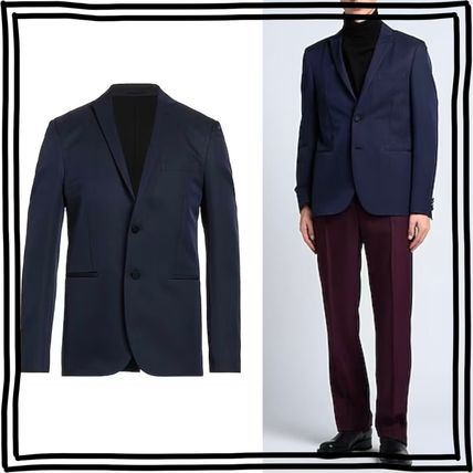 【関税込み】Valentino ネイビー ボウ テーラードジャケット ネイビー(紺)系 VALENTINO(ヴァレンティノ) テーラード