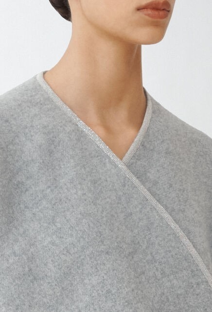 《送料無料》FABIANA FILIPPI Open hood in Platinum,