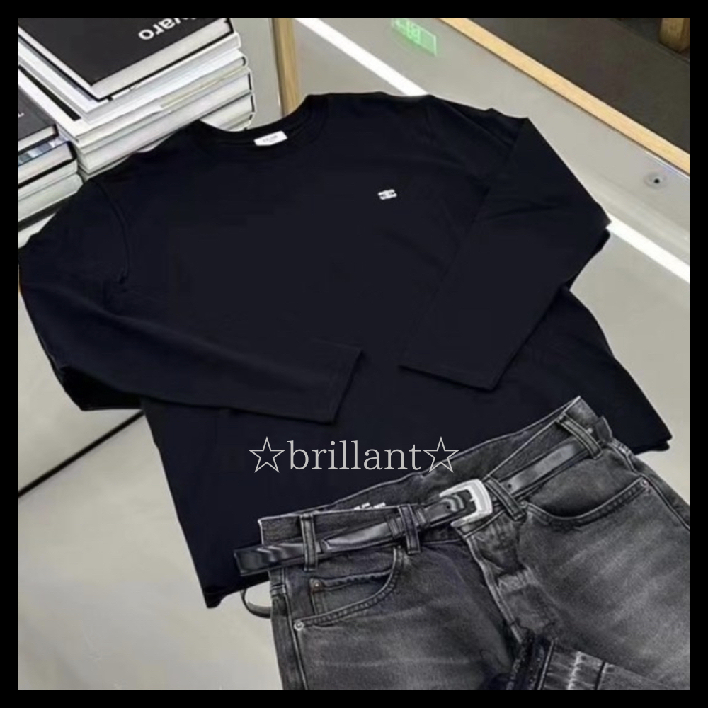 【★国内発送★】CELINE トリオンフ Tシャツ ロンT