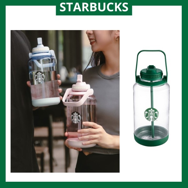 追跡★STARBUCKS ストロー付き 冷水カップ 1892ml