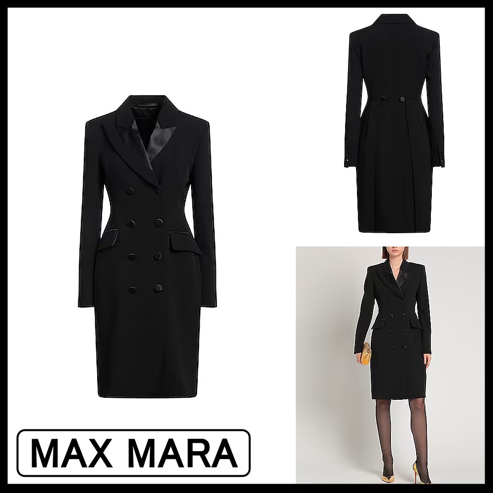 【MAX MARA】ブレザードレス ブラック