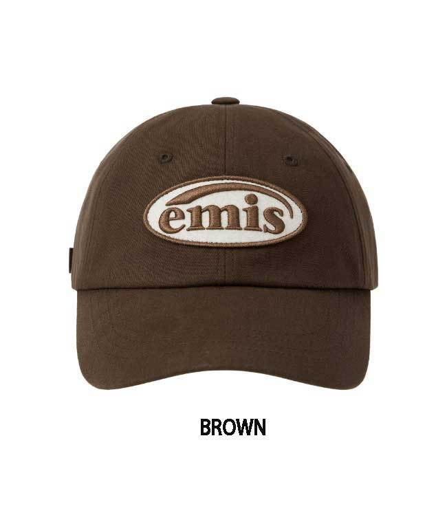 ☆EMIS☆TONE ON TONE WAPPEN BALL CAP 男女兼用 韓国発 人気