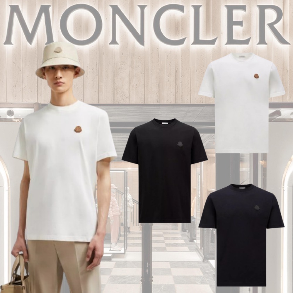 ★【MONCLER】メンズ★T-shirt con patch del logo★ロゴTシャツ