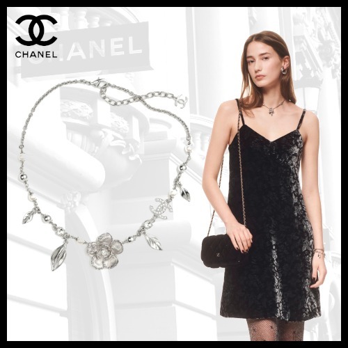 ☆エレガントな首元☆【CHANEL】コスチューム パール ネックレス
