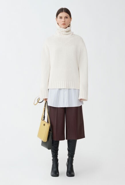 《送料無料》FABIANA FILIPPI Boxy sweater in Platinum