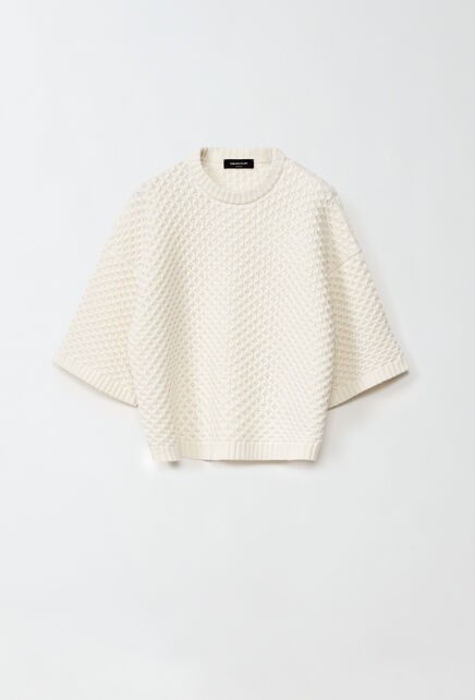 《送料無料》FABIANA FILIPPI Maxi T-shirt in Platinum