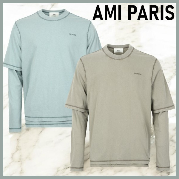 【AMI PARIS】 アミ パリス ロゴ Tシャツ