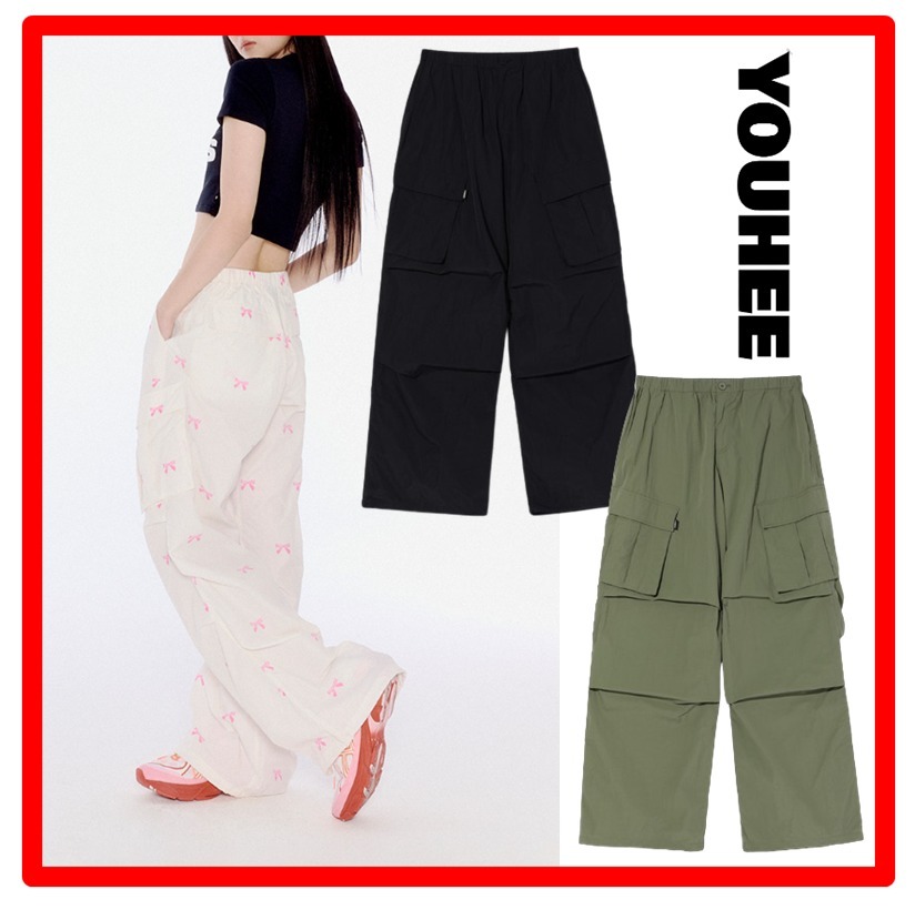 ☆韓国の人気☆【YOUHEE】☆YOUHEE CARGO PANTS☆パン.ツ☆