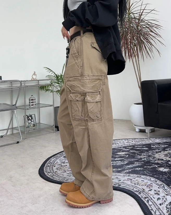 SATIIIZ】Daily vintage cargo pants (SATiiiZ/カーゴパンツ