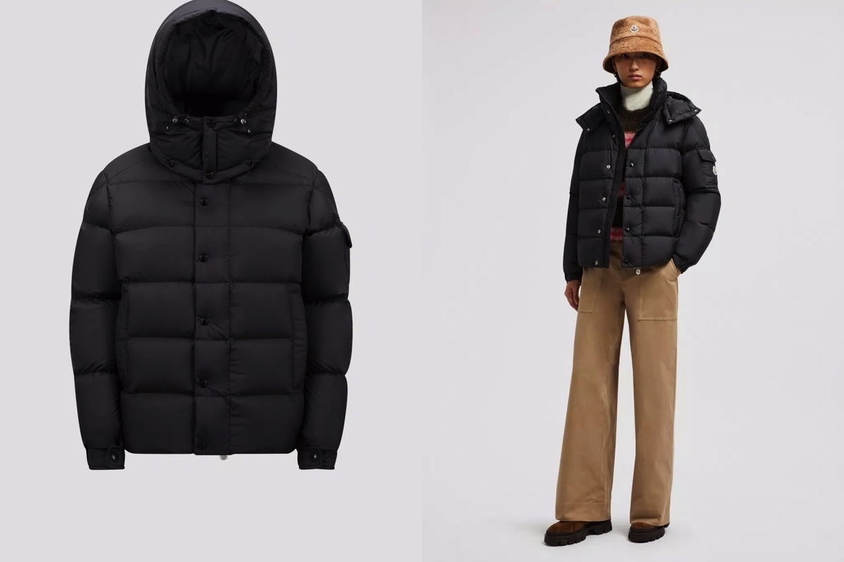 MONCLER MAYA 70 ダウンジャケット ブラック 24/25年秋冬