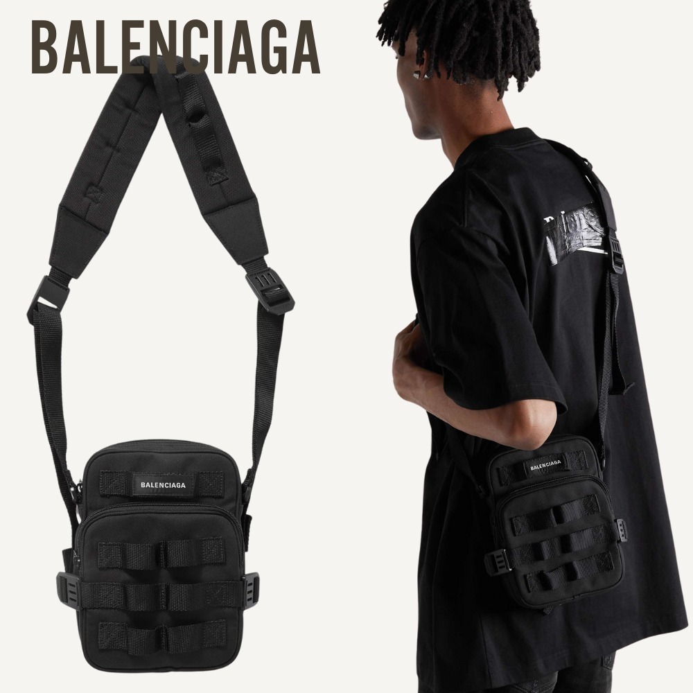 【BALENCIAGA】Army エコニール メッセンジャーバッグ